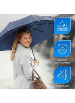 Rylan Umbrella Automatic Open Travel Umbrella with Wind Vent,Umbrella big size for men, Umbrella for girls, Umbrellas for rain,Windproof Umberalla Large for Man,Women(Blue). - pzsku/Z8C1332080455BE177D84Z/45/_/1738306179/6885b866-b42c-4360-a71b-9143864853e3