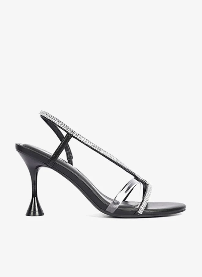 كابلي صنادل نسائية بكعب كاجوال