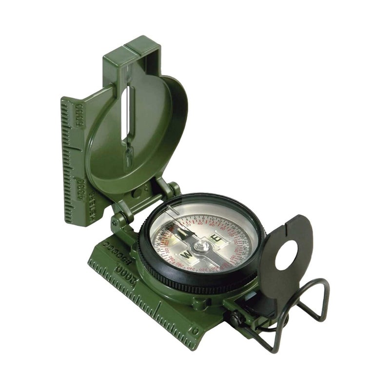 Cammenga Official US Military Tritium Lensatic Compass, Olive Drab Accurate Waterproof Hand Held Compasses with Pouch for Hiking Camping Navigation Survival Backpacking Orienteering - Image 1
