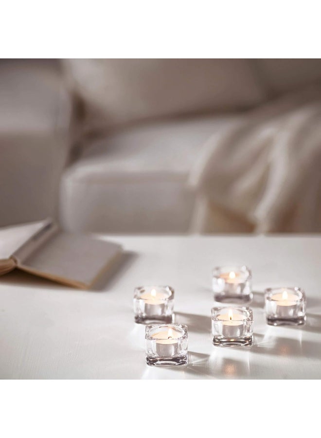Unscented Tealight Candles Set of 100, 4-Hour Burn Time, Natural Wax Tea Light Candles in Aluminum Cups, Decorative Candles for Home, Weddings, Parties and Aromatherapy - Image 2
