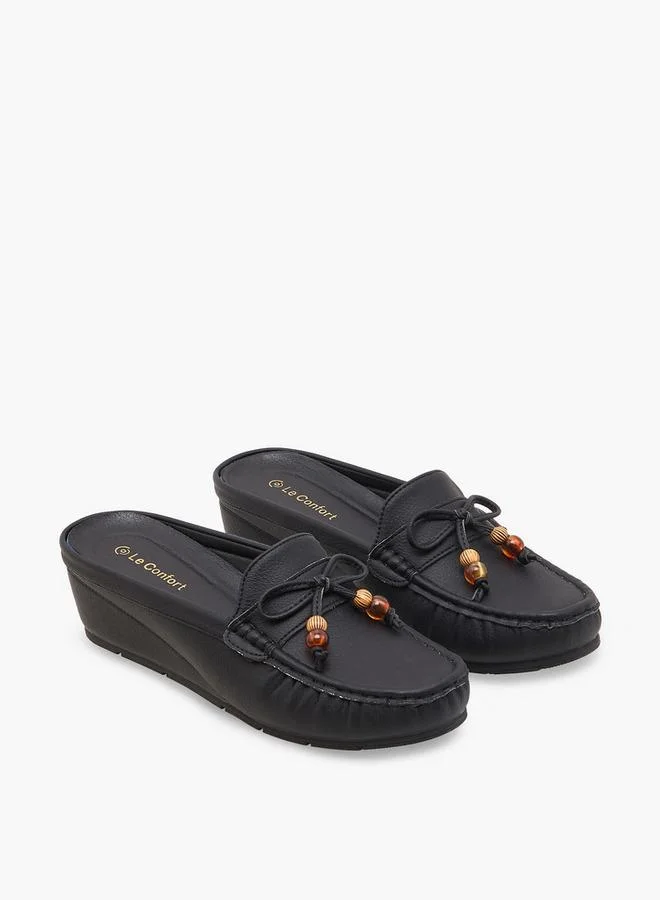 لو كونفورت Women Slip-On Comfort Mules