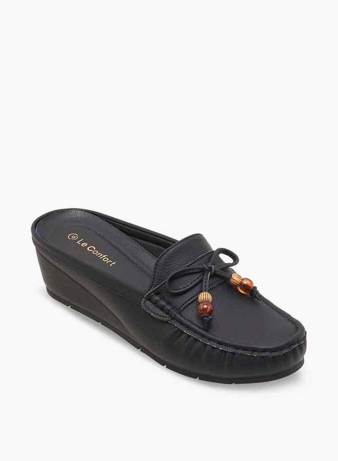 لو كونفورت Women Slip-On Comfort Mules