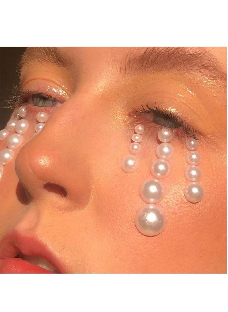 Generic - 2800 Self-adhesive Pearl Eyeshadow Patches, Women's Nail Decorations and Kids DIY Handmade Accessories for Holiday Decorations - Image 1