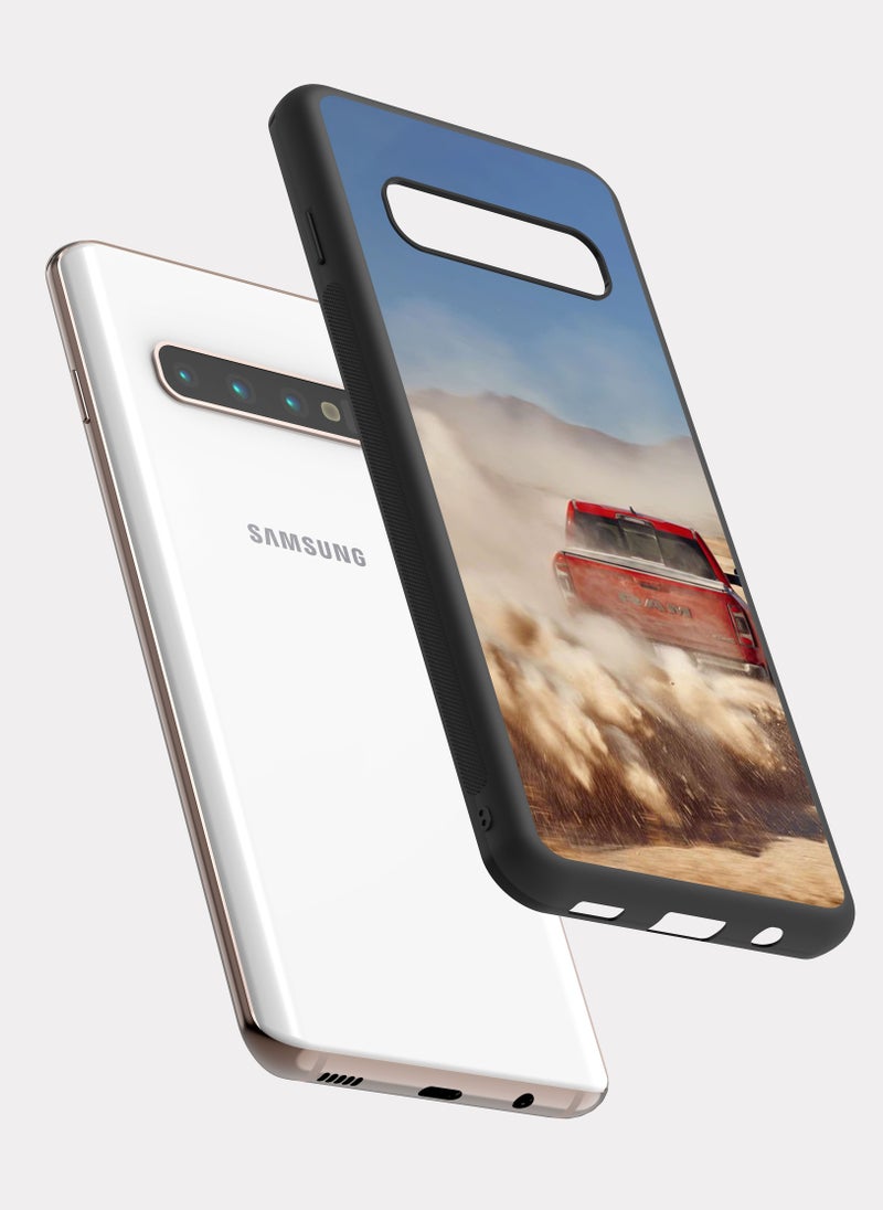 بكسلات كفر سامسونج جالكسي اس 10 بلس دودج رام 1500 تي ار اكس بيج احمر - Image 2