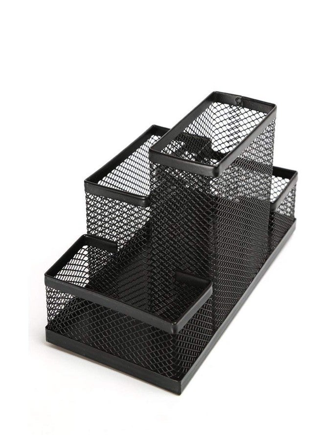 BlizzCart Mesh Pen Holder Storage | Desk Organizer for Pens, Pencils & Office Supplies | Metal Mesh Stationery Holder for Home, Office & Study Table - Image 3