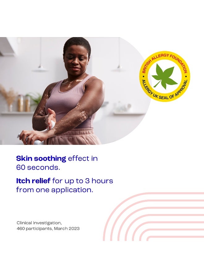 E45 Itch Relief Coolmousse 100ml – Face and body foam for Dry Skin, Itchy Skin and Irritated Skin - Cooling foam to soothe itchy skin - Perfume-Free - Image 4