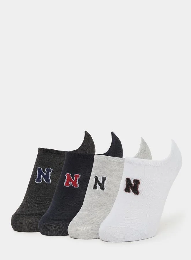 ستايلي Styli Pack of 5 printed Soft socks