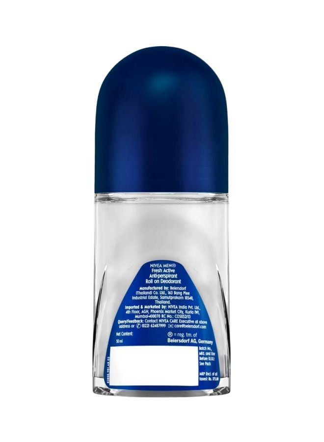 نيفيا مجموعة من 3 قطع من مزيل العرق فريش أكتيف رول أون - Image 4