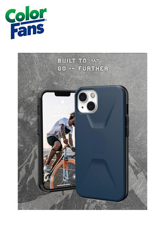 Color Fans - Civilian MagFit iPhone 13 Case Charging Rugged Dropproof Protective Cover Mallard - Image 1