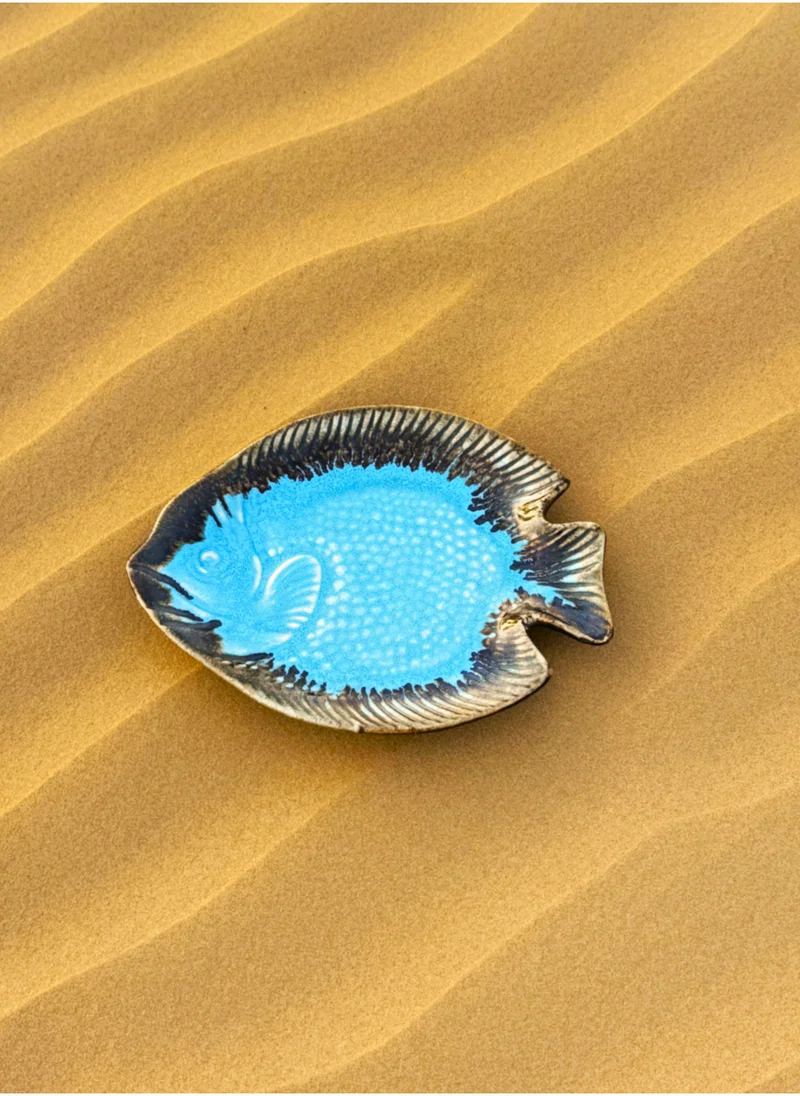 Tohfa Luxe Fish Handmade Ceramic Platter