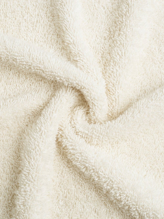 FIELDCREST 8-Piece Plain Towel Pack Of Wash Cloth 33X33Cm 500 Gsm Ivory - Image 4