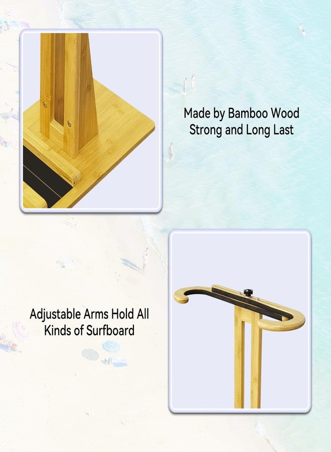 TWO STONES Paddle Board Rack Storage, Vertical Surfboard Stand, Surfboard Rack for Wall-Free to Display Indoor and Outdoor Hold Up to 80cm Width (Vertically) - Image 4
