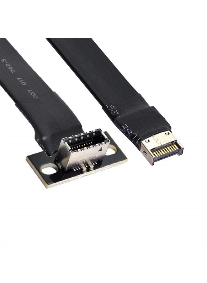 Chenyang كابل بيانات تمديد اللوحة الأم USB 3.1 ذكر إلى أنثى نوع E 50 سم - Image 5