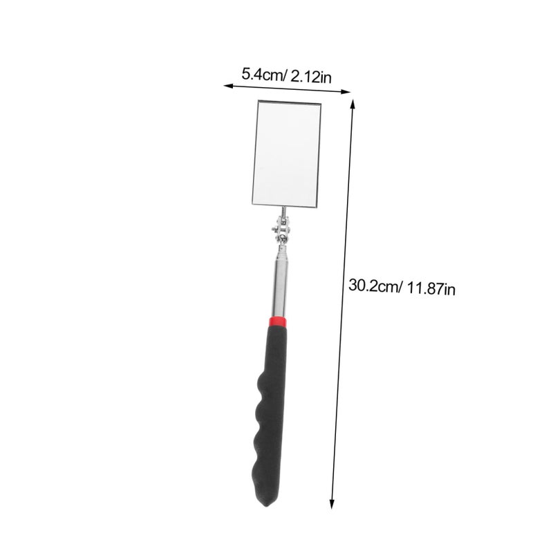 Flexible Telescoping Inspection Mirror Extendable 360 Swivel Head For Vehicle Mechanic Work - Image 3