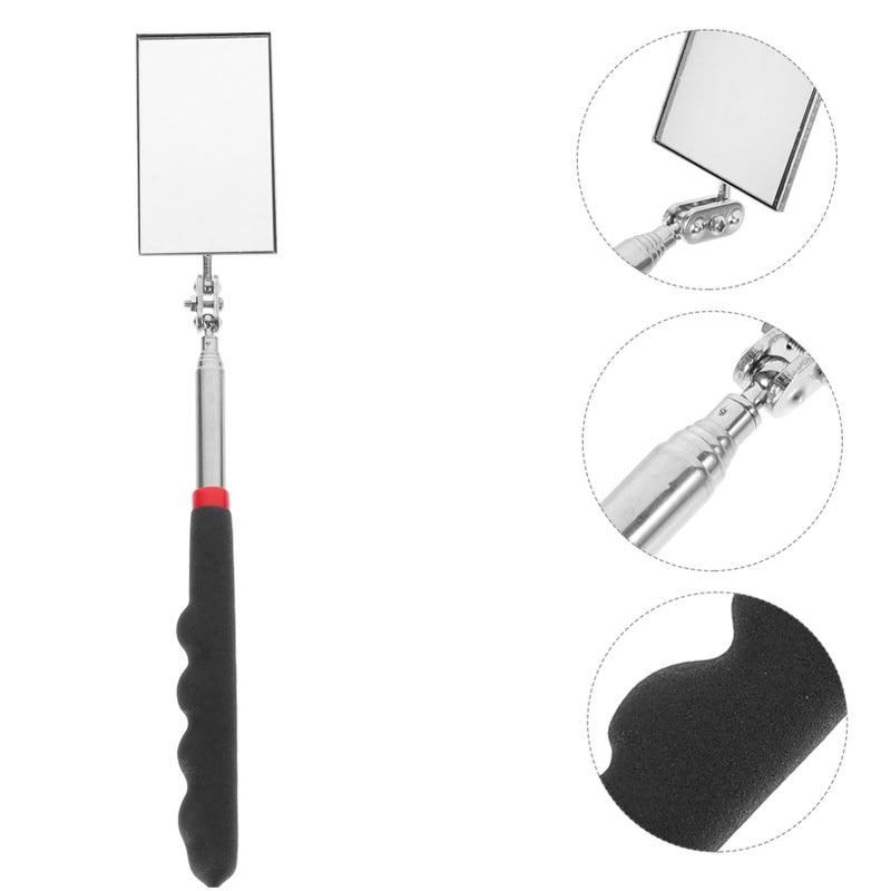 Flexible Telescoping Inspection Mirror Extendable 360 Swivel Head For Vehicle Mechanic Work - Image 4