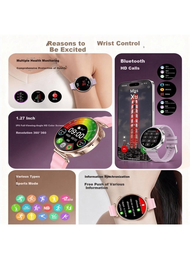 Aelvo Watch Gt6 Series Women's Smart Sports Watch 3.8 Day Gift Gt6 Style New Compatible With Apple Huawei Oppo Vivo - Image 3