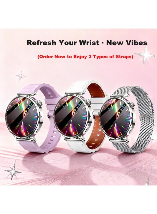 Aelvo Watch Gt6 Series Women's Smart Sports Watch 3.8 Day Gift Gt6 Style New Compatible With Apple Huawei Oppo Vivo - Image 2
