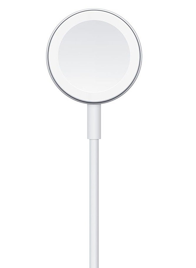Earldom ET-WC21 Wireless Charging Cable for Apple Watch - 1.0m, 5V/0.35A, Sleek White Design - Image 3