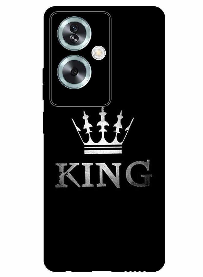 Theodor Protective Case Anti Scratch Shock Proof Bumper Cover For Oppo A79 5G King Crown - Image 1