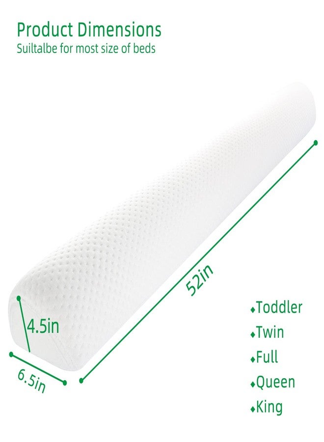BBjixiang Toddler Bed Bumper, Foam Bed Rail for Toddlers, Bed Rail Bumper for Twin, Full, Queen and King Beds with Washable Cover 2-Pack - Image 3