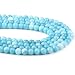 LE SKY Larimar Beads 100 Natural Round Stone Loose Beads for Jewelry Making Necklace Gift 4mm - Image 2