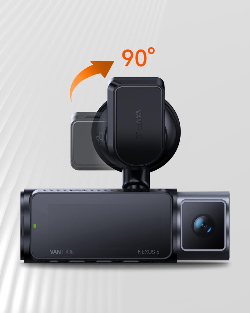 VANTRUE N5, N4 Pro Dash Cam GPS Receiver Module Type C USB Port Car Suction Cup Mount for Windows and Mac - Image 4