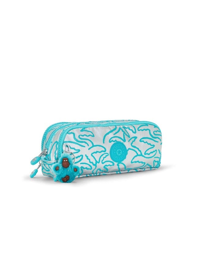 kipling Gitroy Metallic Palm Large Pencase  - Image 4