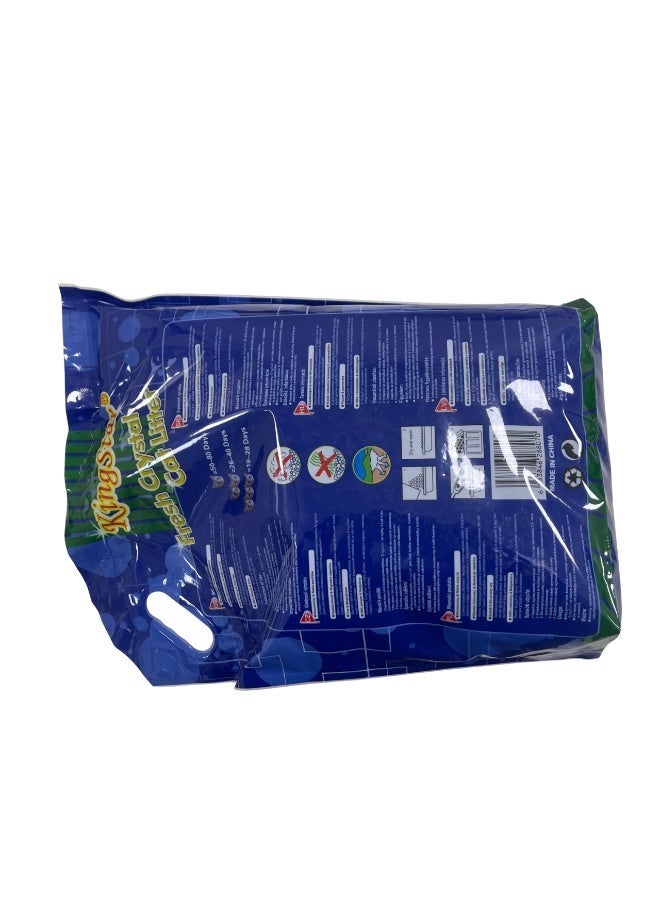 King Star Crystal Silica Gel Cat Litter 10L | Ultra Absorbent Crystal Litter | Superior Odor Control | Low Dust | Long Lasting | Lightweight | Non-Toxic - Image 2