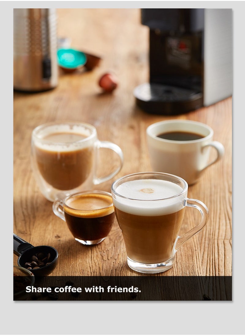 HiBREW - HiBREW 5 ADAPTERS 5 in 1 Multi Capsule 1450w Espresso DG K-cup Hot and Cold Brew  Cup capsule coffee maker H3A - Image 1