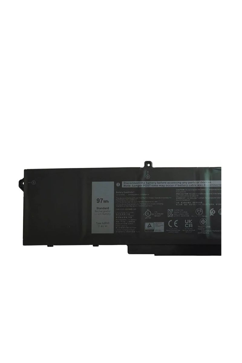 Terabyte 9JRV0 Laptop Battery Replacement for 5521 5531 Precision 3571 3561 3581 3591 M17 R5 M18 R1 R2 Series 05RGW 005RGW 53XP7 053XP7 97Wh 8071mAh - Image 1