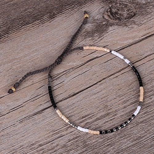KELITCH Boho-color Crystal Shell Beaded Friendship Bracelets Handmade Strand Bracelet Bangles Jewelry For Summer - Image 5