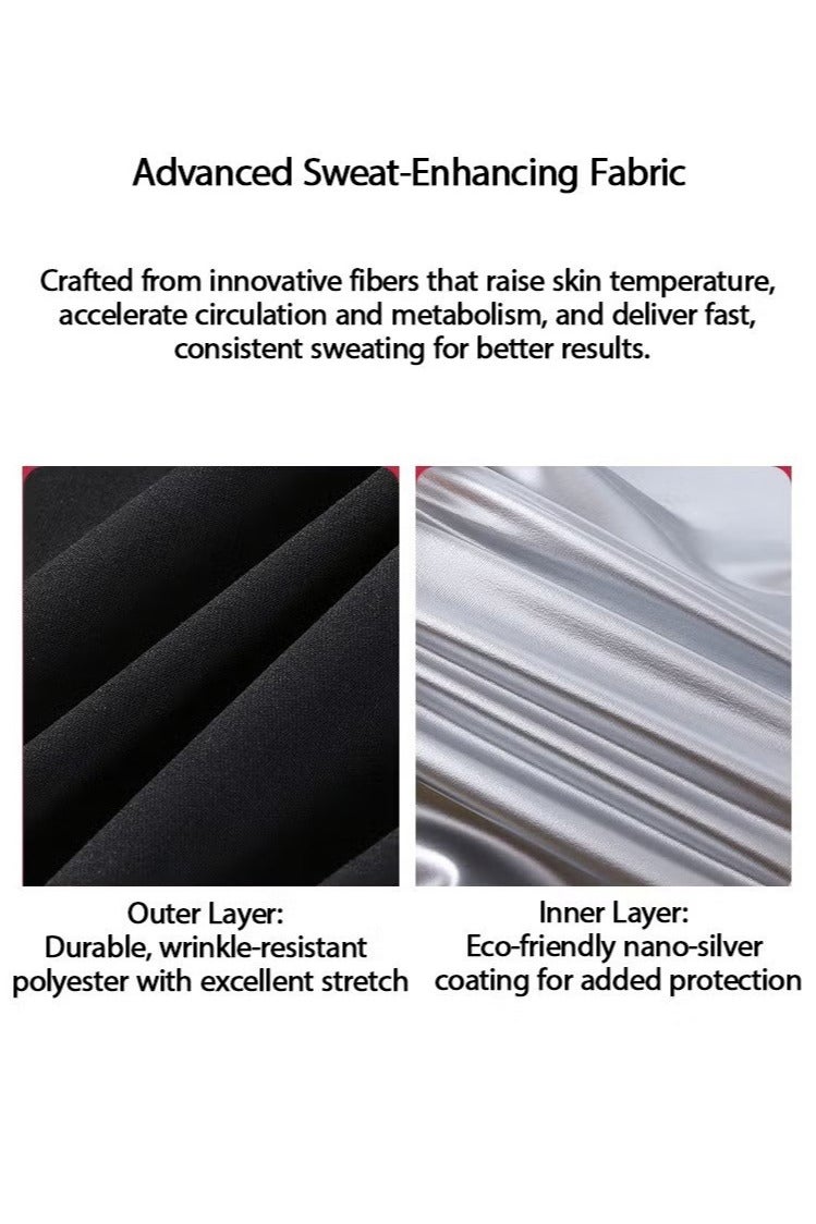 انسجام بدلة ساونا رياضية للنساء | أكمام طويلة + بنطال | حرق المزيد، تعرق أكثر - Image 2