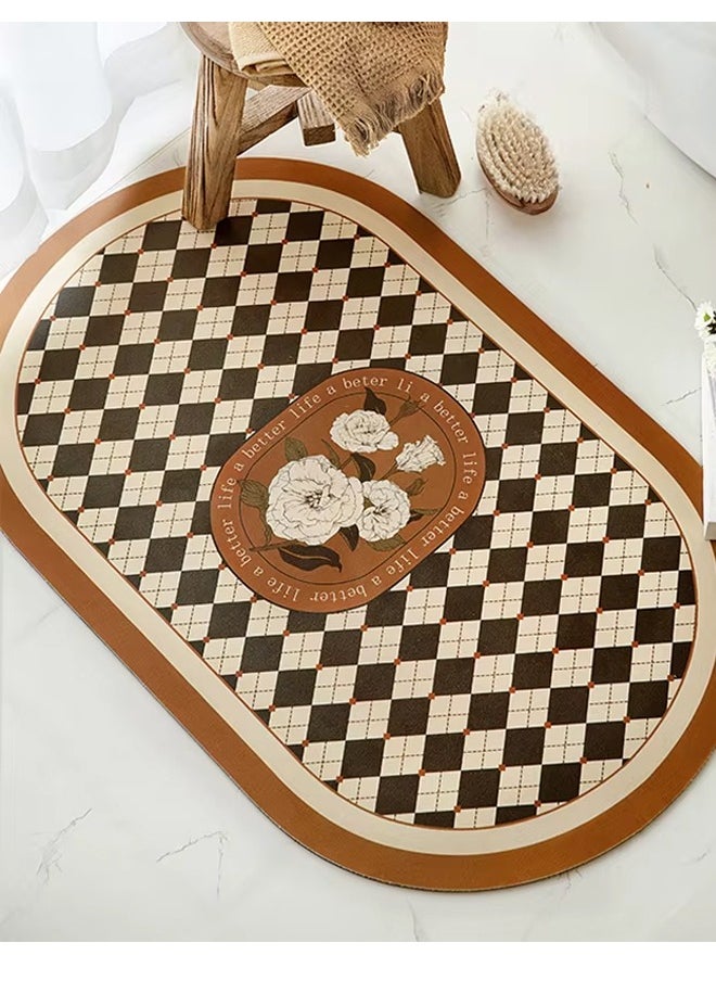 Generic - Kitchen Mat, Non-Slip Kitchen Rugs And Mats, Anti-Fatigue Hallway Kitchen Runner Rug Set Backing Floor Mat For Kitchen Laundry Sink Bathroom Office, Waterproof Non-Slip Kitchen Mats - Image 1