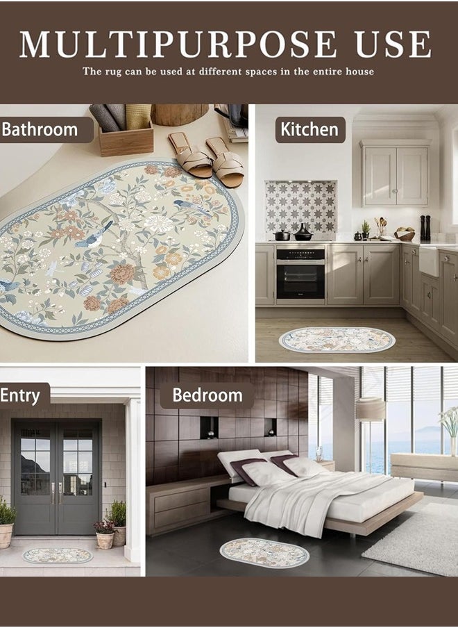 Generic - Kitchen Mat, Non-Slip Kitchen Rugs And Mats, Anti-Fatigue Hallway Kitchen Runner Rug Set Backing Floor Mat For Kitchen Laundry Sink Bathroom Office, Waterproof Non-Slip Kitchen Mats - Image 1