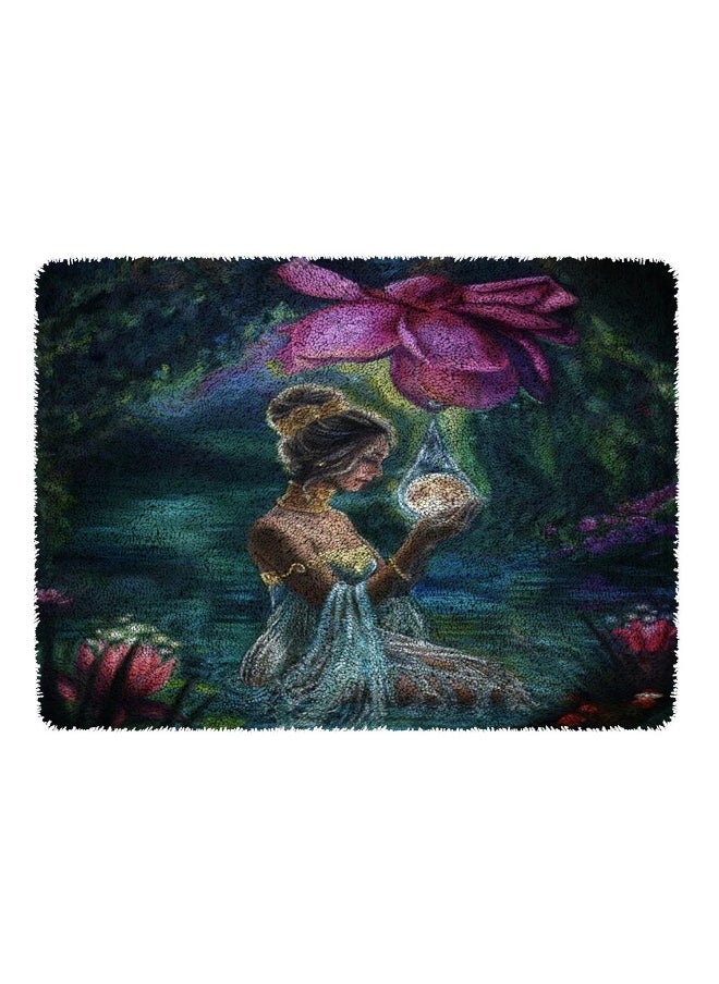 Loquat Diy Kit Cross Stitch Kit,Rug Hook Pattern,Tapestry Kits,Latch Hook For Home,Craft Kit For Kids,Animal Hook  - Image 1