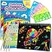 ZMLM Scratch Paper ArtCrafts Gift 2 Pack Rainbow Notebooks Supplies Toys Easter Basket Stuffers for 3 4 5 6 7 8 9 10 Years Old Girls and Boys Kids Valentines Day Birthday Party Games Blue - Image 3