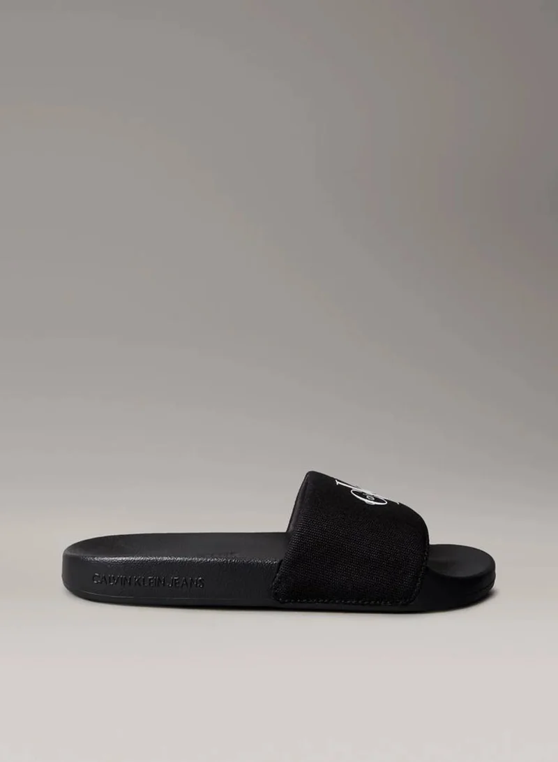 Calvin Klein Jeans Canvas Logo Sliders