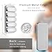 MAKWEN Fidget Slider Toys Adults Metal Fidget Haptic Clicker with 3 Noise Levels LoudQuiet Fidget Toys for Adults EDC Brick Blocks Fidget Toy Relief Stress and Anxiety - Image 4