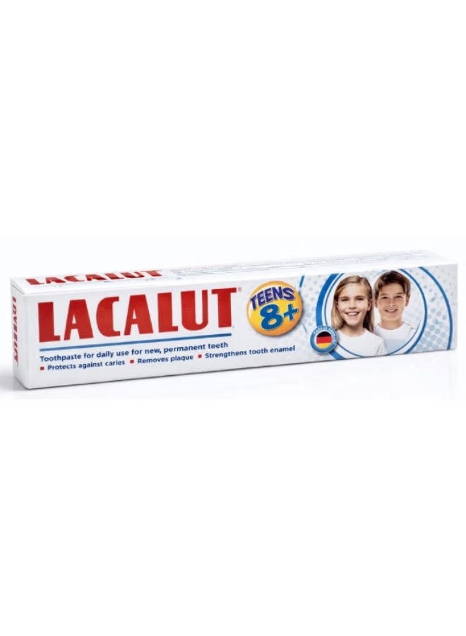 Lacalut Teens 8+ Toothpaste 50ml – Cavity Protection, Enamel Care & Healthy Smile for Kids - Image 2