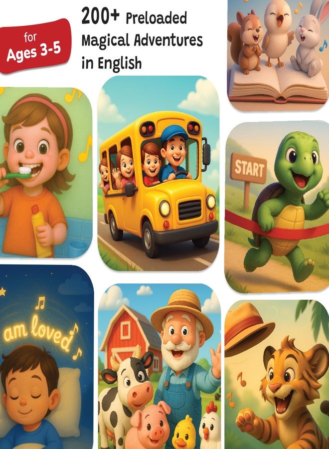 WonderBuddy صندوق القصص المصغر وندر بادي، 200+ قصة وقافية محملة مسبقًا، ميكروفون كاريوكي للغناء، أضواء RGB، مكبر صوت للأطفال، لعبة موسيقية، أفضل هدية للأطفال من 3-5 سنوات - تنين مع ميكروفون - Image 2