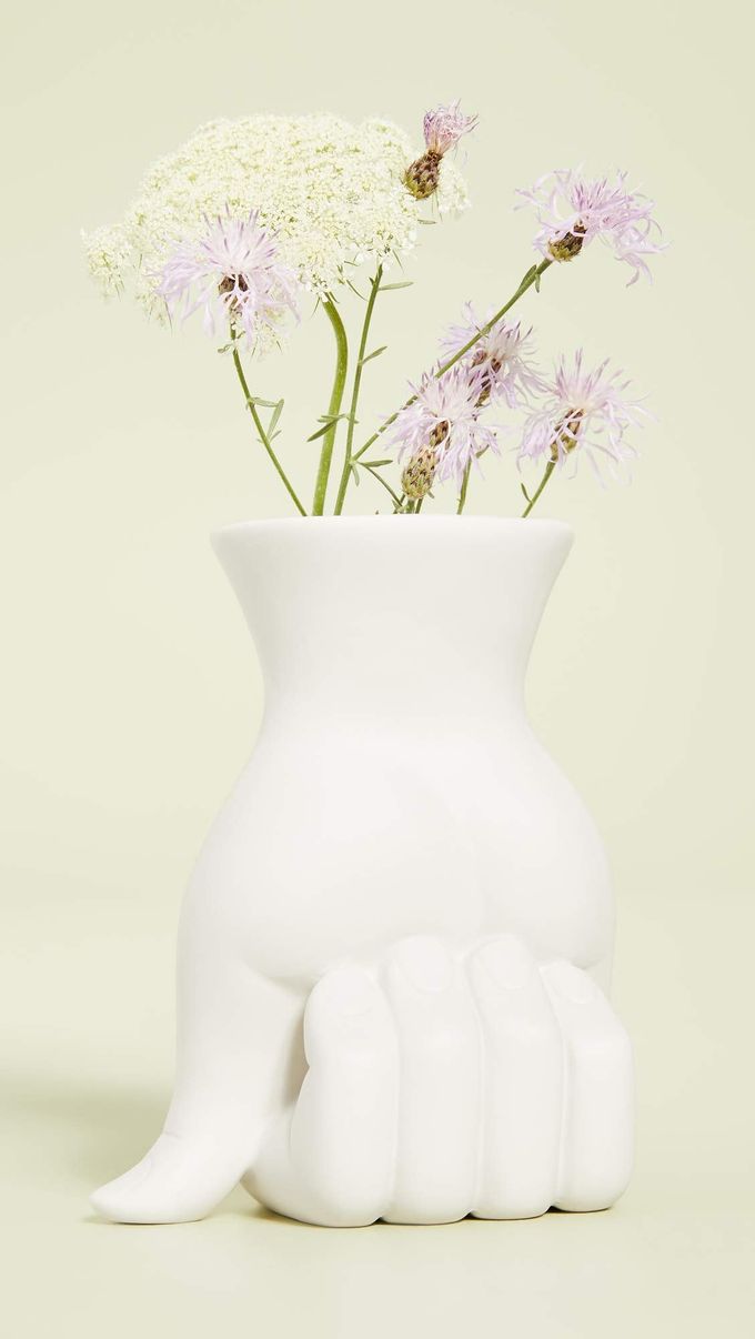 Jonathan Adler UK Round Surrealist Vase - Image 5