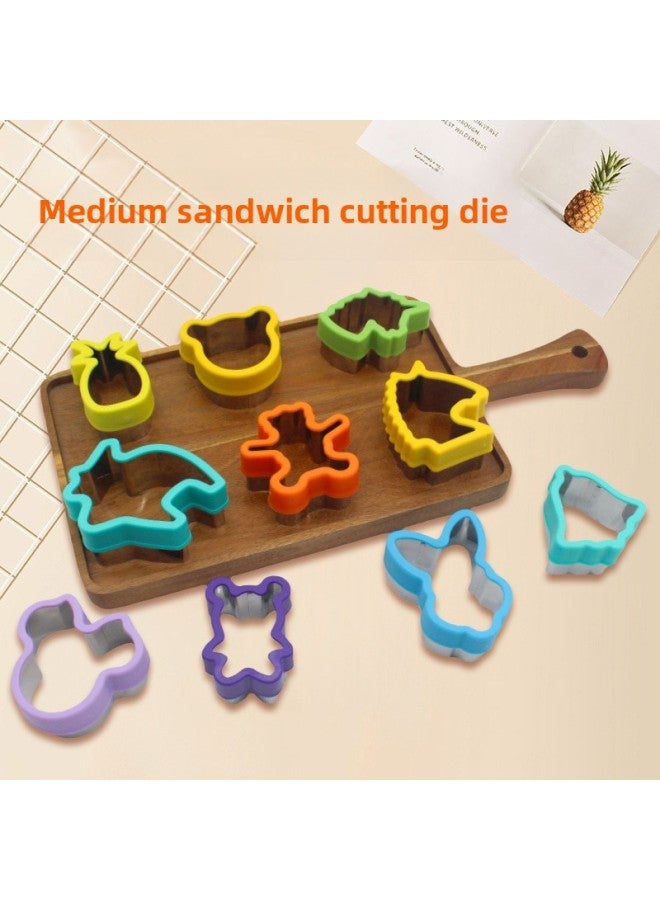 Direct Cookie Mold Cookie Cutting With Hand Guard Cookie Cutting Mold Icing Cake Mold Baking Mold-Specifications:Witch Hat (without Inner Membrane)-Color:Color Packaging Can Be Customized According To Customer Requirements - Image 1