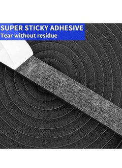 RATSAW 2 Pack Self Adhesive Door Window Insulation Seal Foam Tape Insulation Tape Weather Stripping for Doors and Windows Sound Proof Soundproofing Door Seal  - Image 4