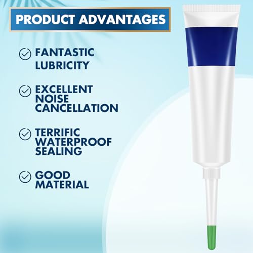 Threlaco Automobile Sunroof Silicone Grease 3.53 oz Multi Purpose Genuine Sunroof Grease Automotive for Greasing and Cleaning The Track on The Car Sunroof, Reducing Noise Prolong Life - Image 4