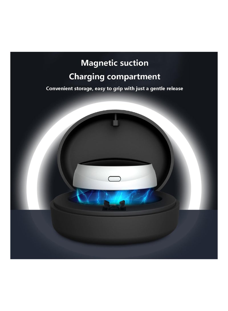 SOLARAE جهاز ذكي لمكافحة الشخير، يعمل لوقف الشخير الناتج عن انقطاع النفس أثناء النوم، جهاز تدليك كهربائي مضاد للشخير، حزام ذقن مضاد للشخير للمكتب، الطائرة، السكن الجامعي - Image 4