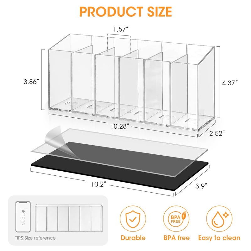 AIEVE Drink Packet Organizer, Mountable Water Packet Organization Holder with Adhesive & Magnetic Sticker, Pantry Organizers Kitchen Storage for Countertop Table Fridge Cabinet - Image 5