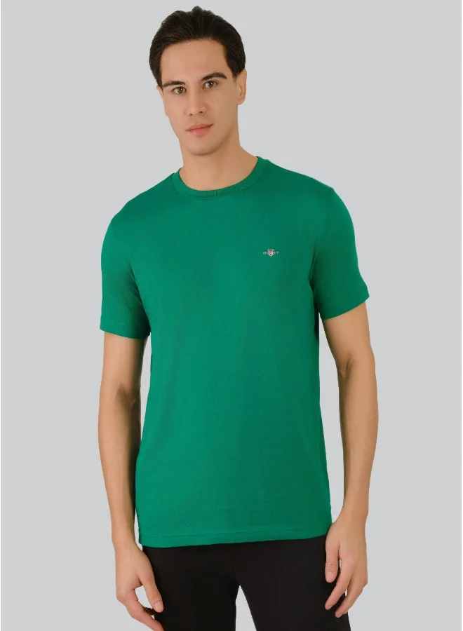 غانت Shield Logo T-Shirt