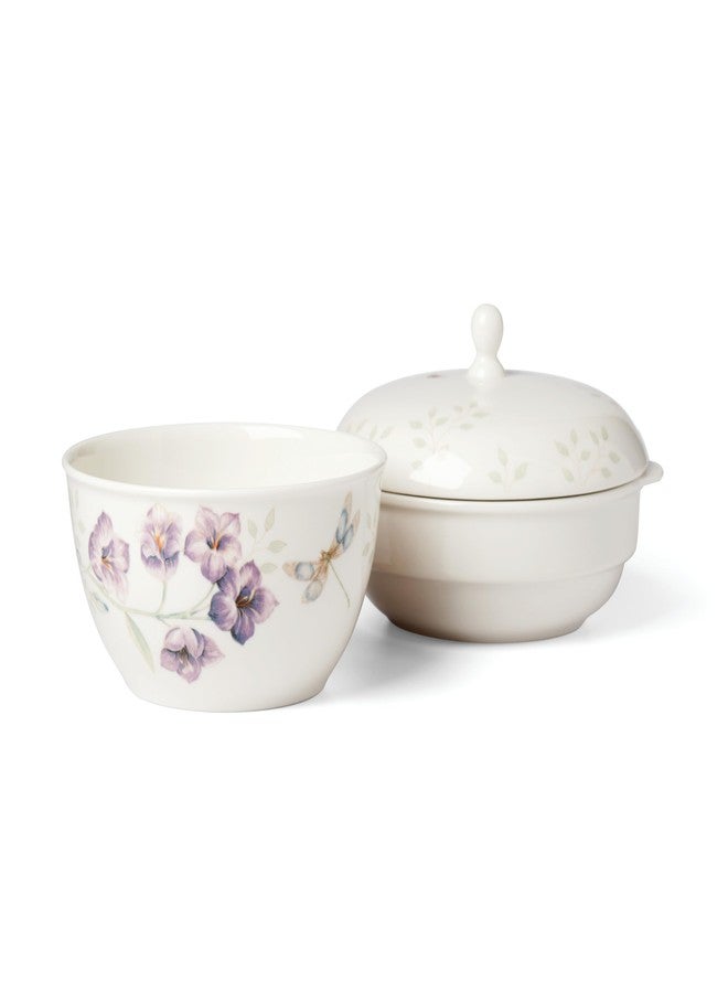 Lenox Butterfly Meadow 3-Piece Stackable Bowl Set, 3.05 LB, Multi - Image 3