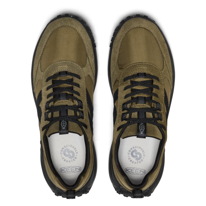 KEEN Men's KS86 Comfortable Durable Retro Style Sneakers, Dark Olive/Black, 10.5 - Image 5