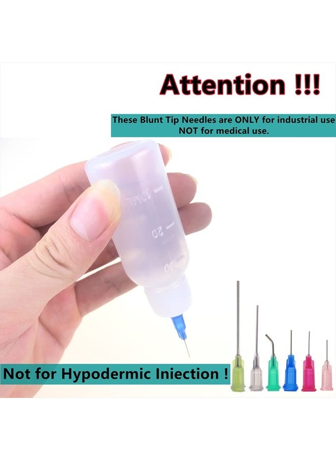 CIETER - 20 Pack Dispenser and 30ml+50ml Glue Bottle, 1ml, 3ml, 5ml, 10ml, Dispenser, 14ga, 16ga, 18ga, 20ga, 22ga, 25ga dispensing head and Caps, for Refilling and Measuring Liquids - Image 1
